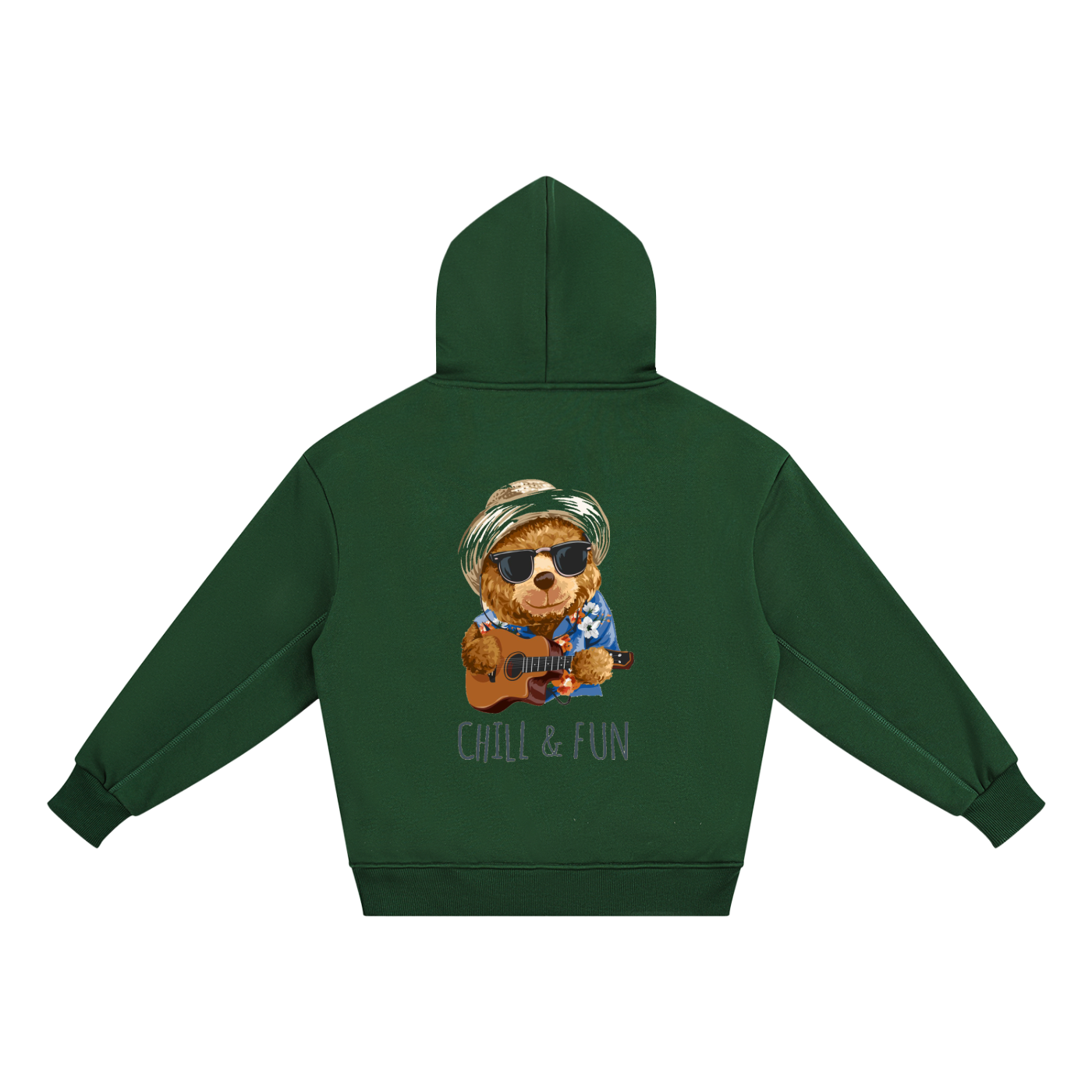 “Always Good Vibes” Essential Kids' Fleece Hoodie
