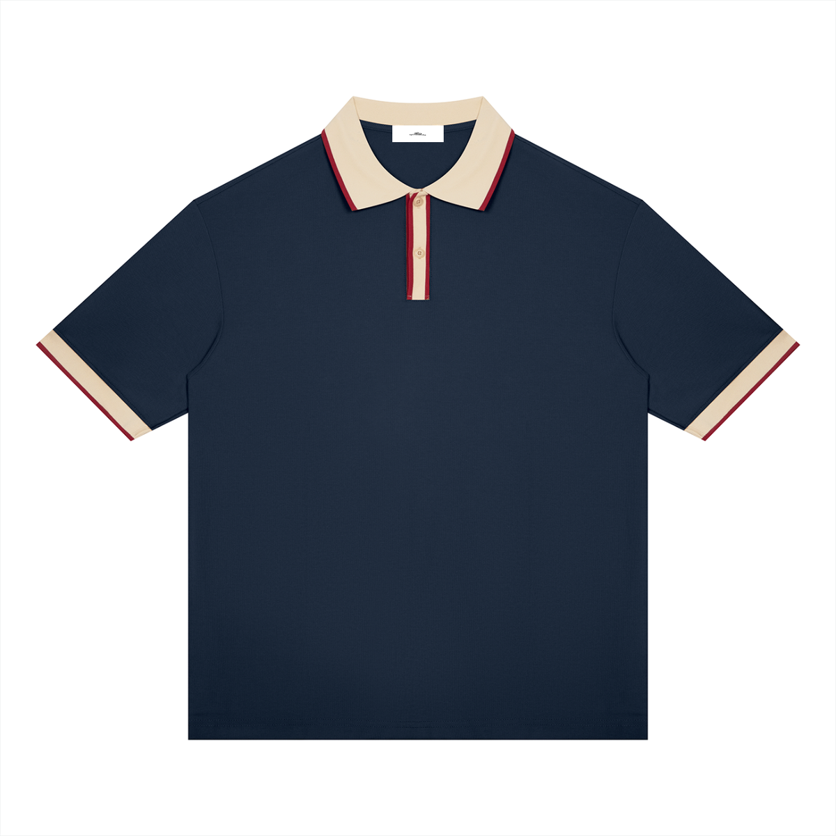 “Find Yourself And Be That” Men’s Color Block Polo Shirt
