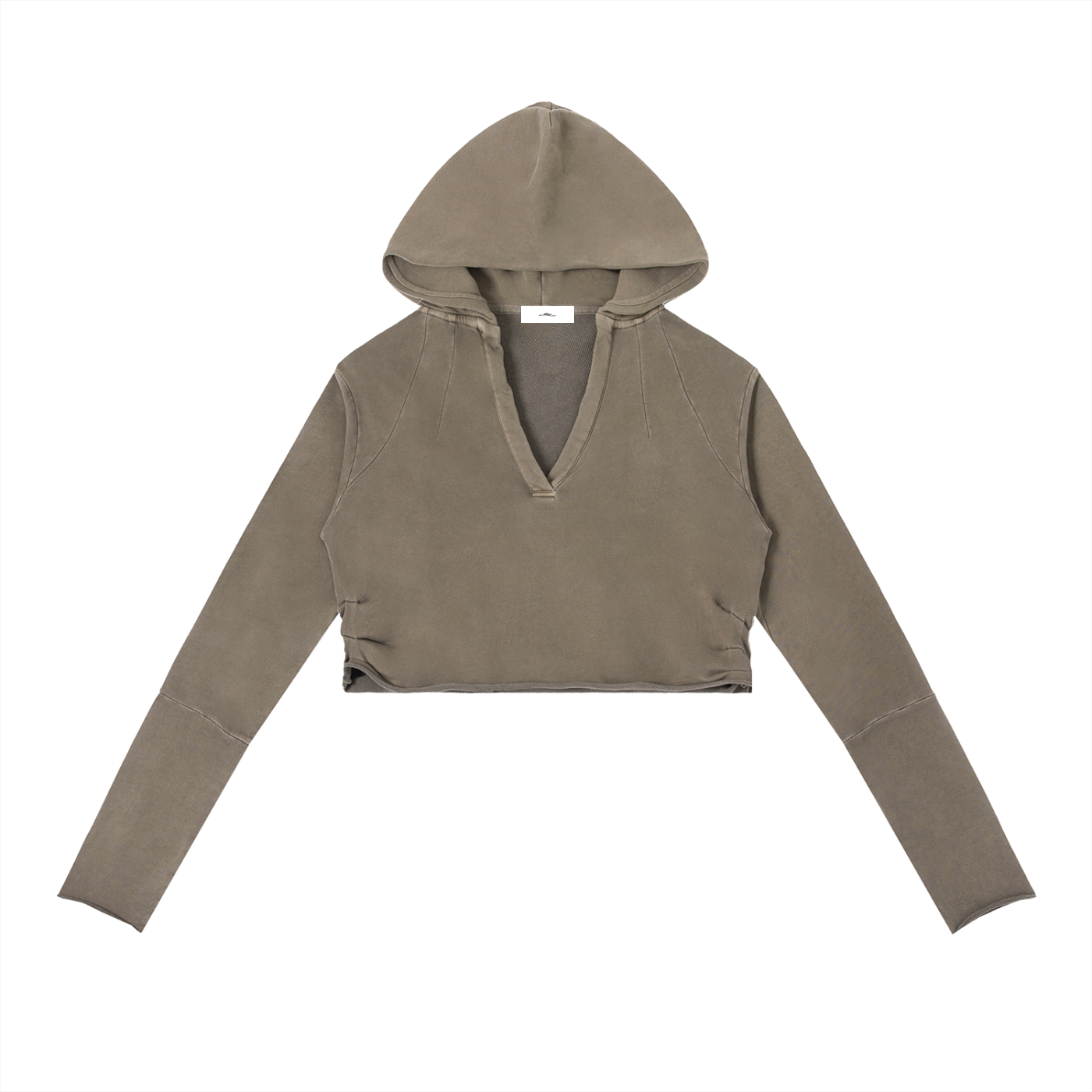 “Work Hard Dream Big” Vintage Washed Raw Edge Hoodie