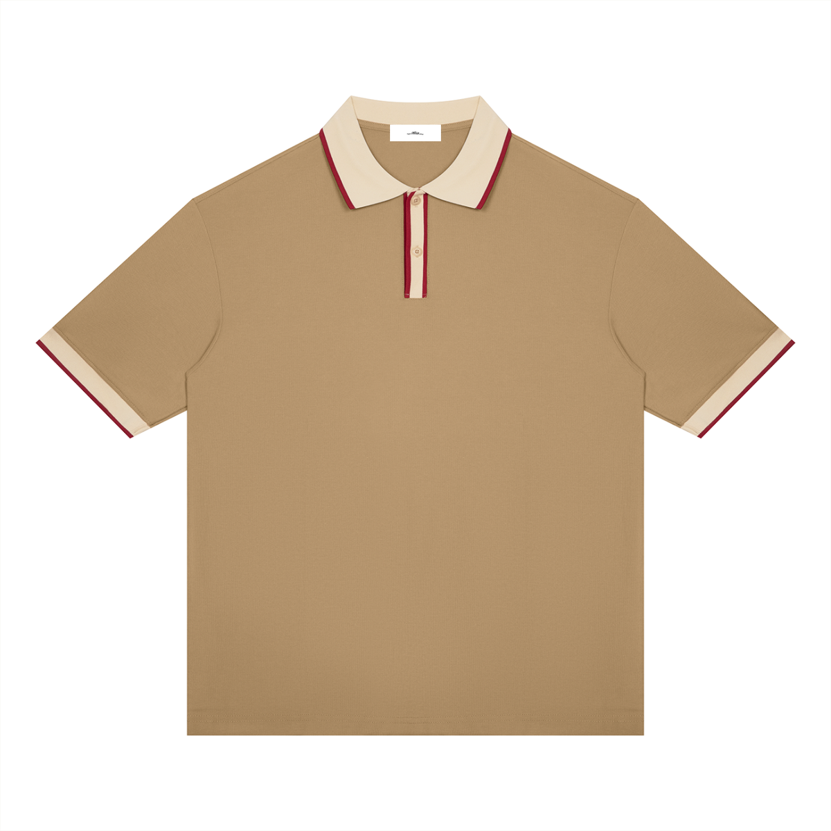 “Find Yourself And Be That” Men’s Color Block Polo Shirt